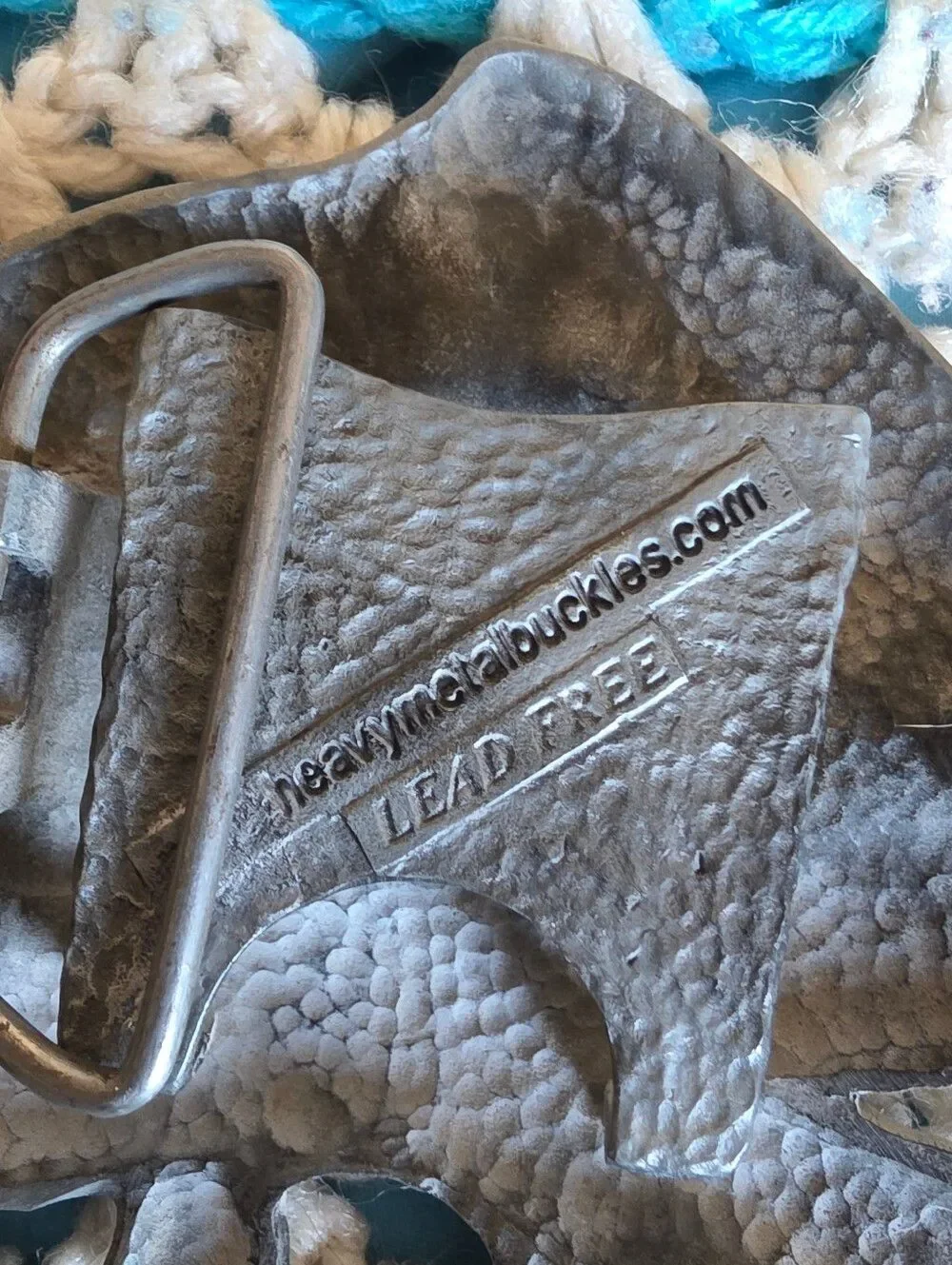 Vintage Early 2000s Disneys Pirates Of The Caribbean Heavy Metal Belt Buckle